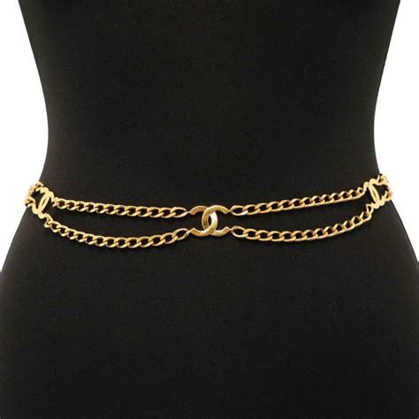 chaine ceinture chanel|Ceinture Chanel femme d'occasion .